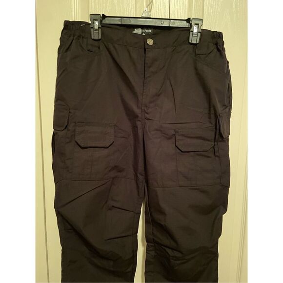 Men's Tactical Pants, Water Resistant Ripstop Cargo Pants - Picture 2 of 6